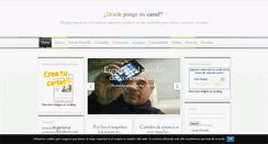 Desktop Screenshot of dondepongomicartel.com
