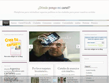 Tablet Screenshot of dondepongomicartel.com